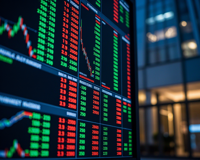 Financial Market Data Visualization