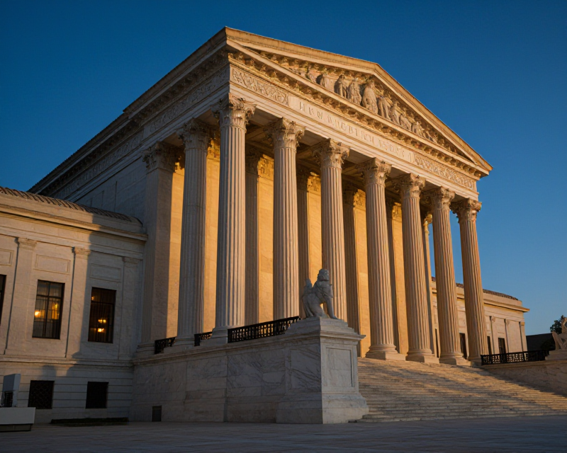 US Supreme Court Cinematic View