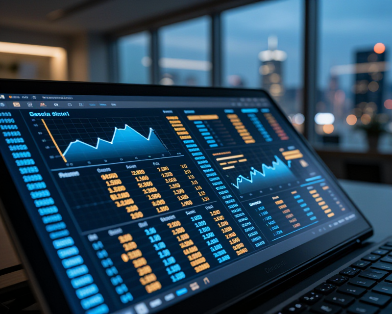 Financial Market Data Visualization