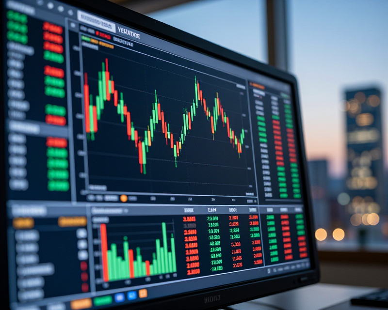Financial Market Data Visualization