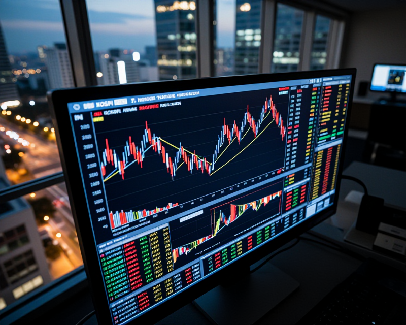 Financial Market Volatility in Seoul