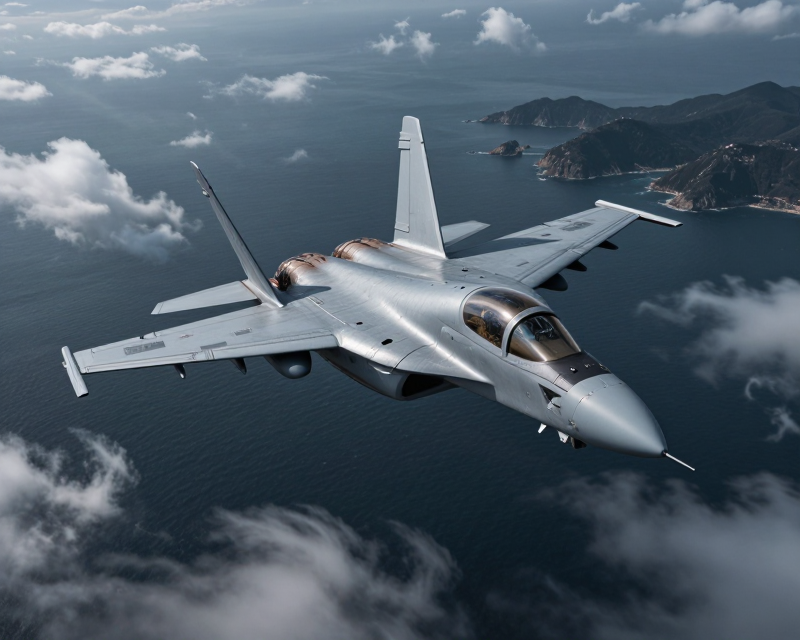 Military aircraft patrolling the East Sea