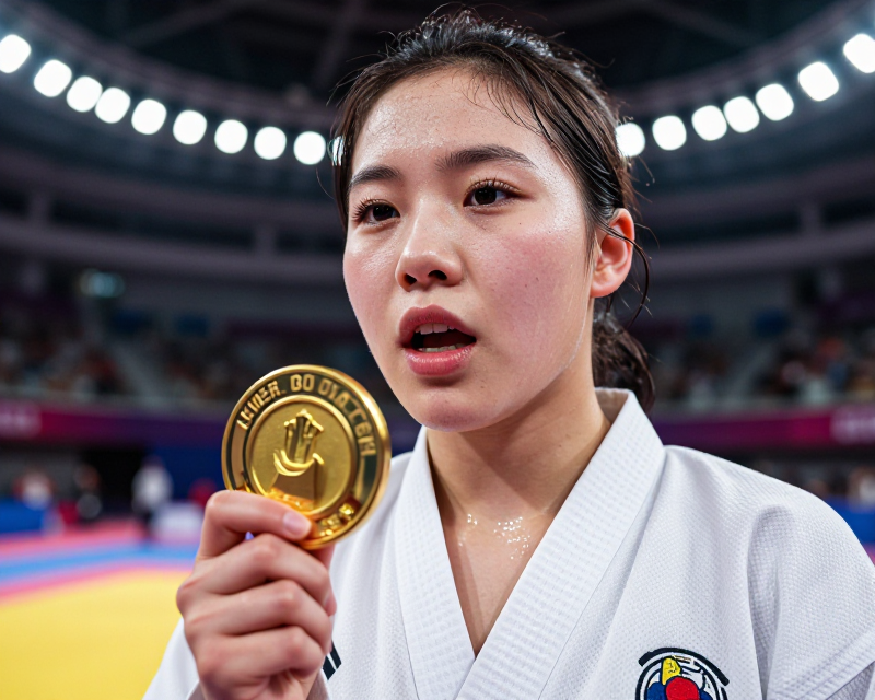 Triumphant Moment in Kurash