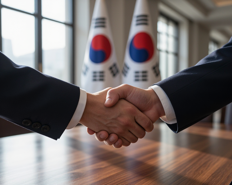 Diplomatic Handshake