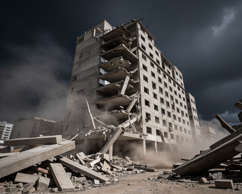 Earthquake aftermath in La Guaira