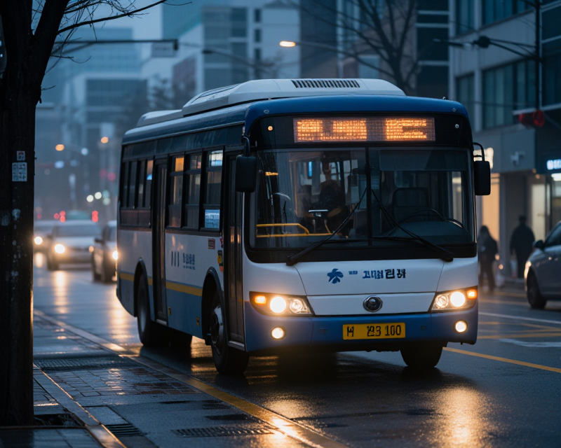 Seoul Bus Strike Tension