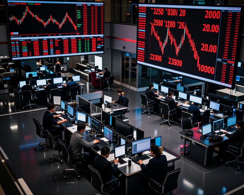 Market Crash Concept