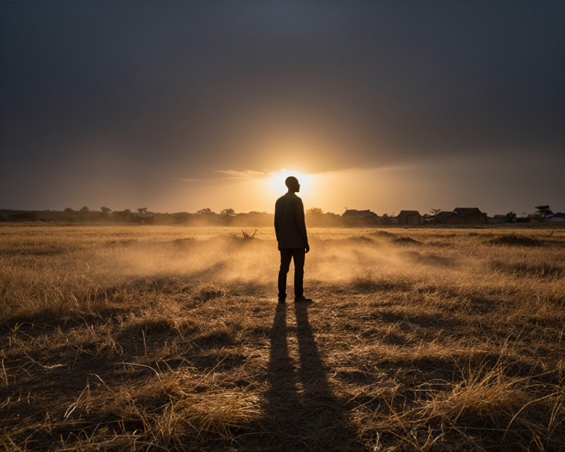 Cinematic African Savanna Tragedy