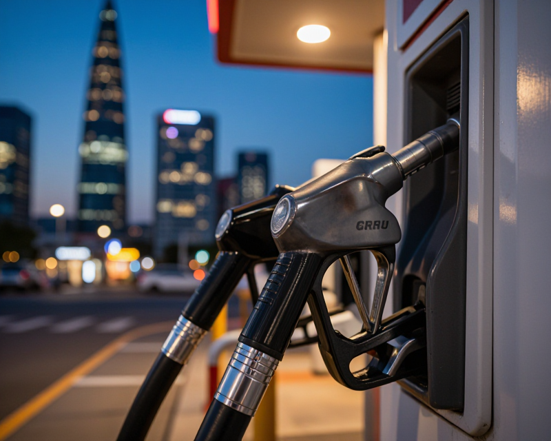 Cinematic Fuel Station Scene
